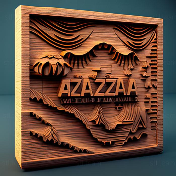 3D model Zaraza in Venezuela (STL)
